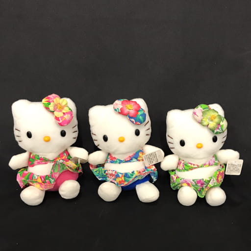 EIKOH エイコー SANRIO サンリオ ハローキティ キティちゃん 水着 ぬいぐるみ 3点セット