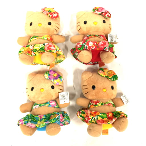 EIKOH エイコー SANRIO サンリオ 日焼けハローキティ キティちゃん 水着 ぬいぐるみ 4点 セット