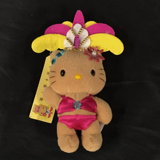 SANRIO サンリオ ハローキティ マスコットホルダー ブラジル サンバ ぬいぐるみ